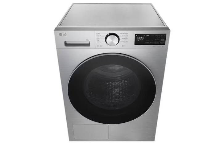 Máy sấy bơm nhiệt LG AI DUAL Inverter 12 kg RX12VHP5S1